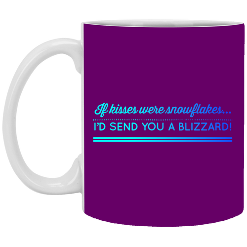 +Unique design Snowflakes Blizzard-color mug