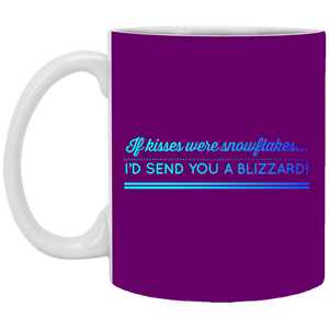 +Unique design Snowflakes Blizzard-color mug