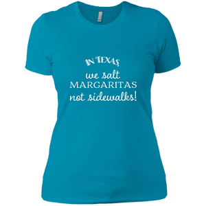 NL3900 Next Level Ladies' Boyfriend T-Shirt Unique design Texas Margaritas