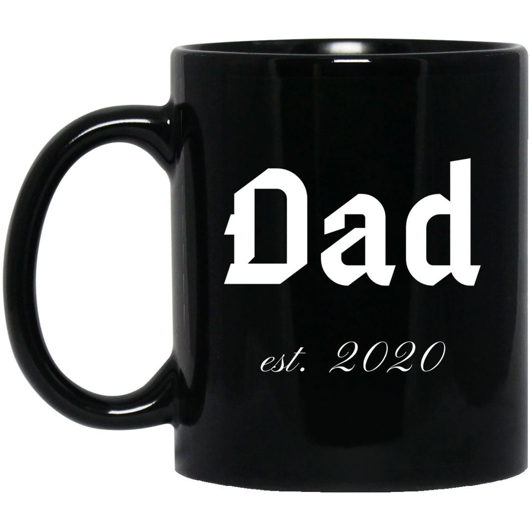 +Unique design Dad est. 2020 mug