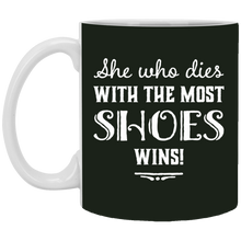 Load image into Gallery viewer, XP8434 11 oz. White Mug Unique design Shoes