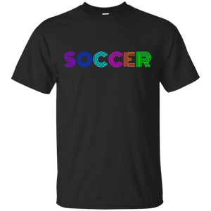 G200B Gildan Youth Ultra Cotton T-Shirt Unique design Colorful Soccer