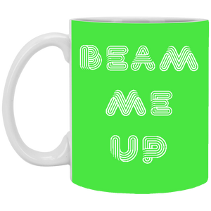 +Unique design Beam Me Up mug