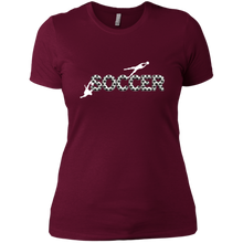 Load image into Gallery viewer, NL3900 Next Level Ladies&#39; Boyfriend T-Shirt Unique design Soccer Players