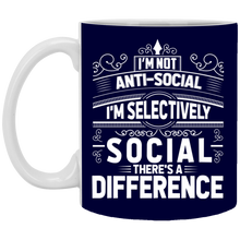 Load image into Gallery viewer, Unique design Selectively Social mug