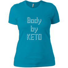 Load image into Gallery viewer, NL3900 Next Level Ladies&#39; Boyfriend T-Shirt Unique design Body By Keto