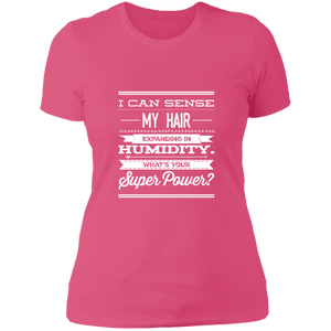 NL3900 Next Level Ladies' Boyfriend T-Shirt Unique Design Humidity