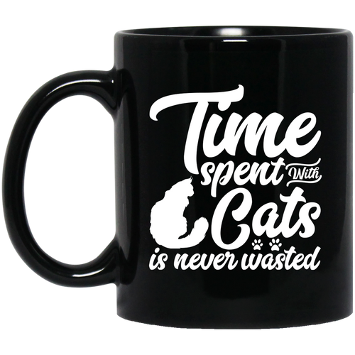 Unique design Time Spent With Cats mug