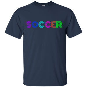 G200B Gildan Youth Ultra Cotton T-Shirt Unique design Colorful Soccer