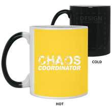 Load image into Gallery viewer, 21150 11 oz. Color Changing Mug Unique design Chaos Coordinator