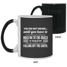 Load image into Gallery viewer, 21150 11 oz. Color Changing Mug Unique design Falling Off The Earth