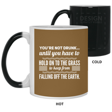 Load image into Gallery viewer, 21150 11 oz. Color Changing Mug Unique design Falling Off The Earth