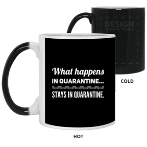 21150 11 oz. Color Changing Mug Unique design Quarantine