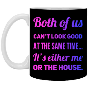 XP8434 11 oz. White Mug Unique design Both Of Us