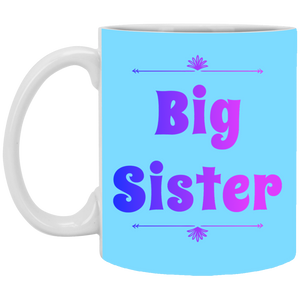 +Unique design Big Sister mug