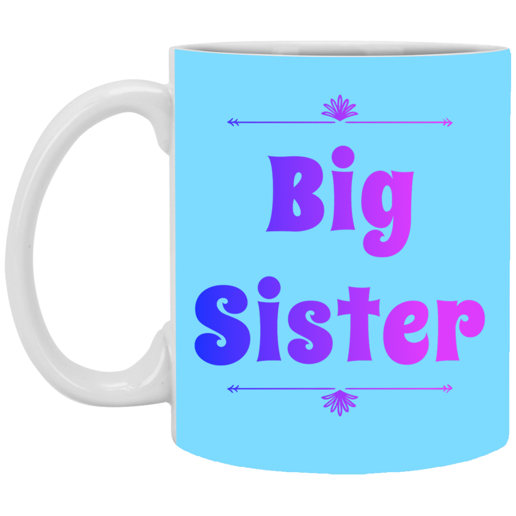 +Unique design Big Sister mug