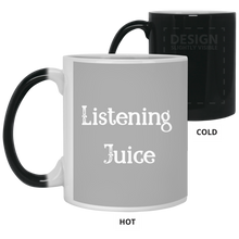 Load image into Gallery viewer, 21150 11 oz. Color Changing Mug Unique design Listening Juice