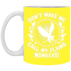 XP8434 11 oz. White Mug Unique design Flying Monkeys