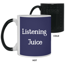 Load image into Gallery viewer, 21150 11 oz. Color Changing Mug Unique design Listening Juice