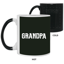 Load image into Gallery viewer, 21150 11 oz. Color Changing Mug Unique design Grandpa