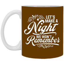 Load image into Gallery viewer, XP8434 11 oz. White Mug Unique design Night We Won&#39;t Remember