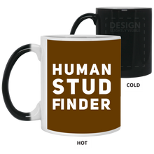 Load image into Gallery viewer, 21150 11 oz. Color Changing Mug Unique design Human Stud Finder