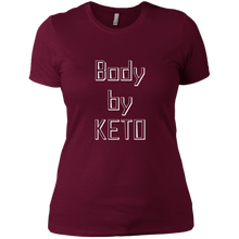 Load image into Gallery viewer, NL3900 Next Level Ladies&#39; Boyfriend T-Shirt Unique design Body By Keto