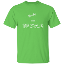 Load image into Gallery viewer, G500B Youth 5.3 oz 100% Cotton T-Shirt Unique design Howdy From Texas 2020