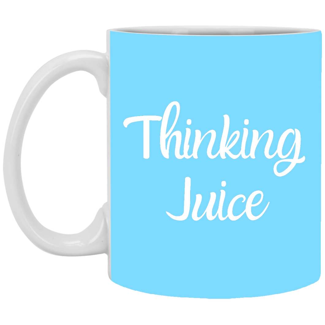 XP8434 11 oz. White Mug Unique design Thinking Juice