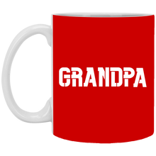 Load image into Gallery viewer, XP8434 11 oz. White Mug Unique design Grandpa