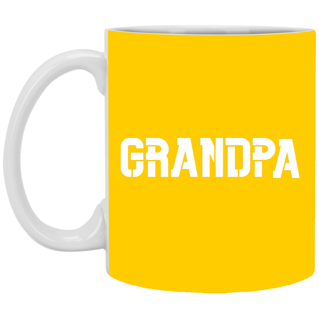 XP8434 11 oz. White Mug Unique design Grandpa