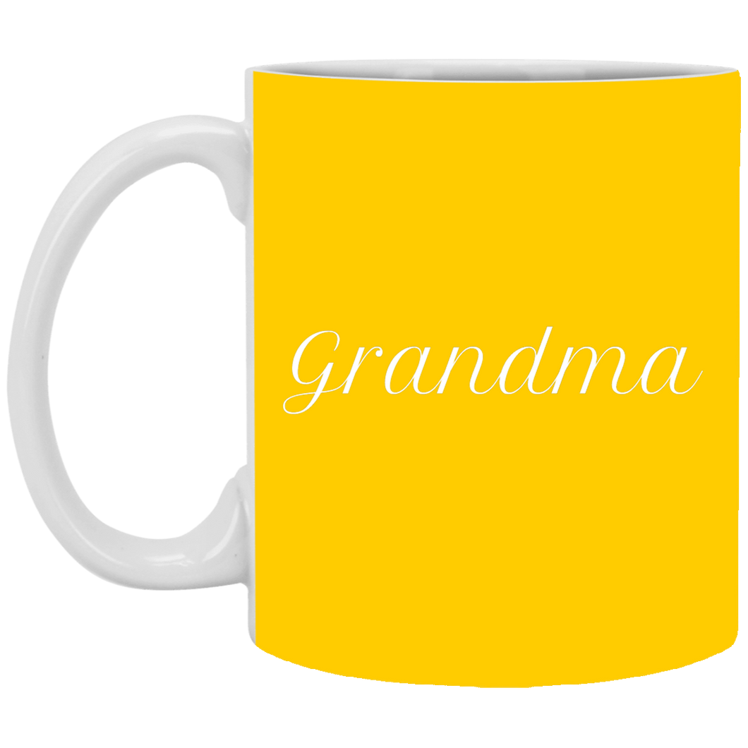 XP8434 11 oz. White Mug Unique design Grandma