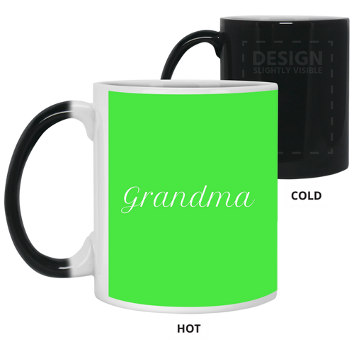 +Unique design Grandma color-change mug