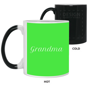 +Unique design Grandma color-change mug