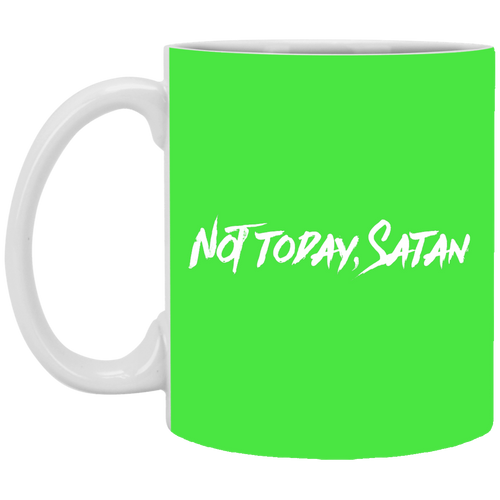 +Unique design Not Today mug