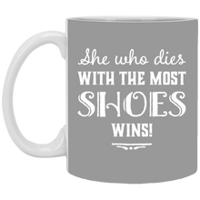 Load image into Gallery viewer, XP8434 11 oz. White Mug Unique design Shoes