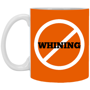 XP8434 11 oz. White Mug Unique design No Whining