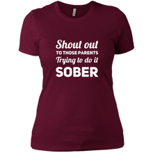 Load image into Gallery viewer, NL3900 Next Level Ladies&#39; Boyfriend T-Shirt Unique design Sober