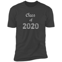 Load image into Gallery viewer, NL3600 Next Level Premium Short Sleeve T-Shirt Unique Design Class of 2020 for Graduating Seniors