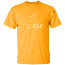 Load image into Gallery viewer, G500B Youth 5.3 oz 100% Cotton T-Shirt Unique design Howdy From Texas 2020