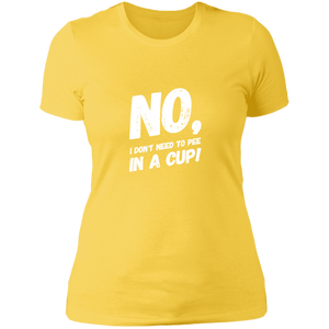 NL3900 Next Level Ladies' Boyfriend T-Shirt Unique Design Cup