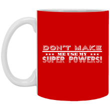 Load image into Gallery viewer, XP8434 11 oz. White Mug Unique design Super Powers