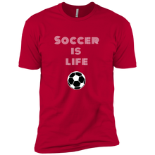 Load image into Gallery viewer, Unique design Soccer Is Life shirt