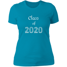 Load image into Gallery viewer, NL3900 Next Level Ladies&#39; Boyfriend T-Shirt Unique design Class of 2020 for Graduating Seniors