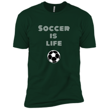 Load image into Gallery viewer, NL3600 Next Level Premium Short Sleeve T-Shirt Unique design Soccer Is Life