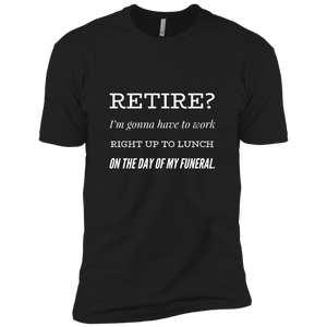 NL3600 Next Level Premium Short Sleeve T-Shirt Unique design Retirement