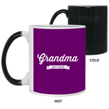 Load image into Gallery viewer, 21150 11 oz. Color Changing Mug Unique design Grandma est. 2020