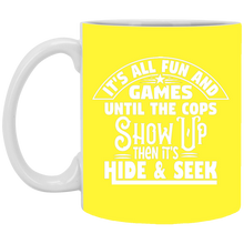 Load image into Gallery viewer, XP8434 11 oz. White Mug Unique design Fun &amp; Games