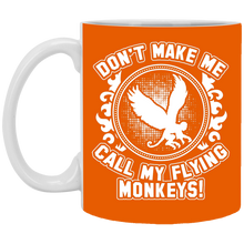 Load image into Gallery viewer, XP8434 11 oz. White Mug Unique design Flying Monkeys