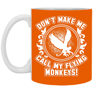 XP8434 11 oz. White Mug Unique design Flying Monkeys